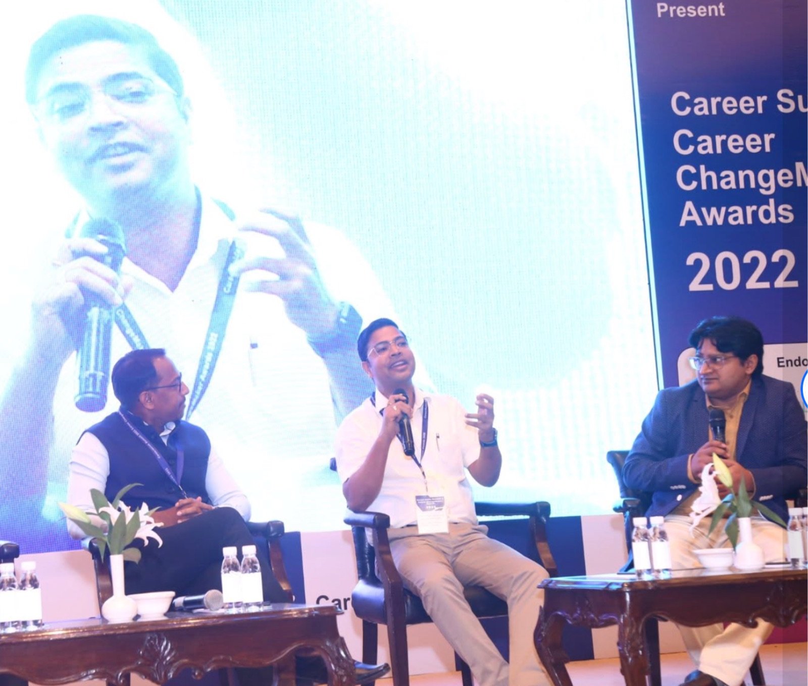 Sachin Shrivastava contributing to a career leadership discussion