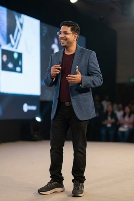 Sachin Shrivastava speaking at a professional event