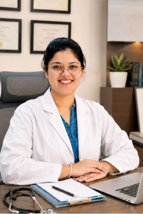 Dr. Vartika, testimonial provider
